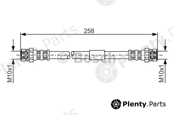 Bosch 1987481369 — Brake Hose
