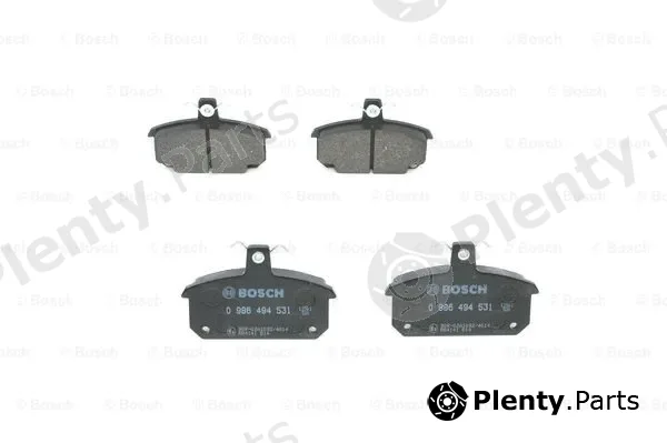 Bosch 0986494531 — Brake Pad Set, disc brake