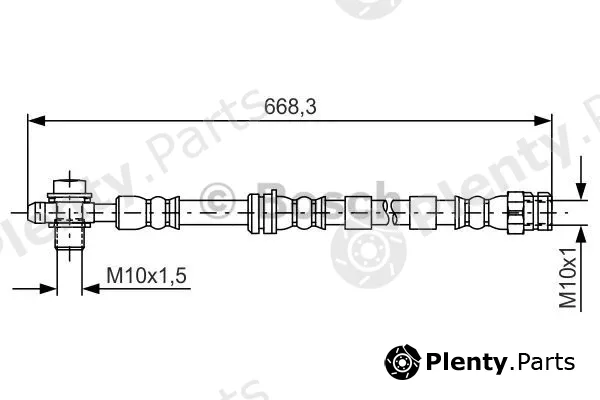 Bosch 1987481693 — Brake Hose