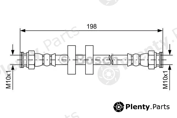 Bosch 1987481581 — Brake Hose