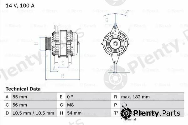 Bosch 0986042740 — Alternator