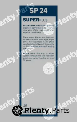 Bosch 3397004368 — Wiper Blade Super Plus