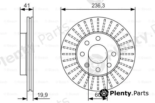 Bosch 0986479S98 — Brake Disc