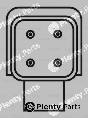 Bosch 0258003644 — Lambda Sensor