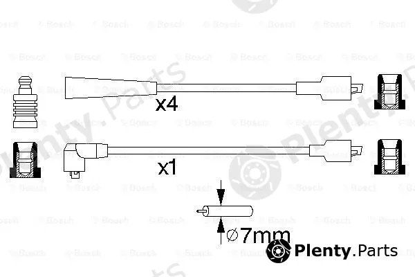 Bosch 0986357138 — Ignition Cable Kit