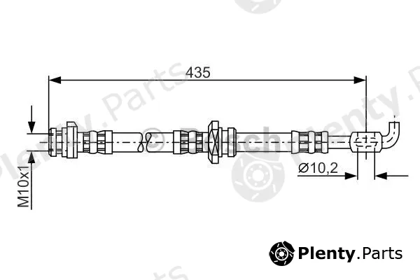 Bosch 1987476911 — Brake Hose