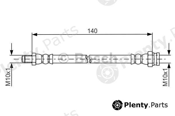 Bosch 1987481669 — Brake Hose