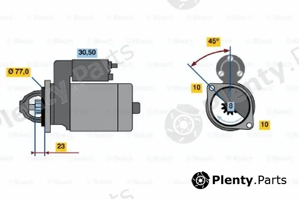 Bosch 0986019091 — Starter
