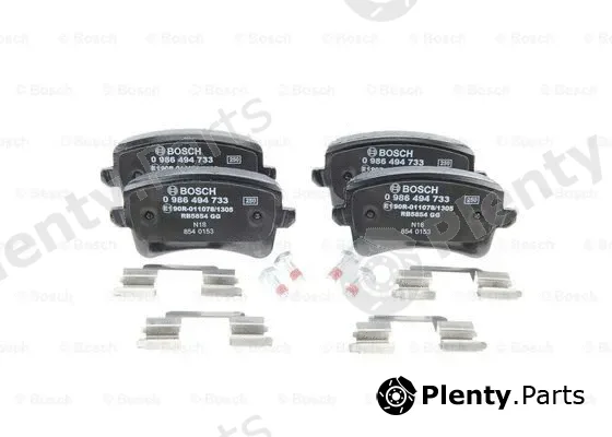 Bosch 0986494733 — Brake Pad Set, disc brake