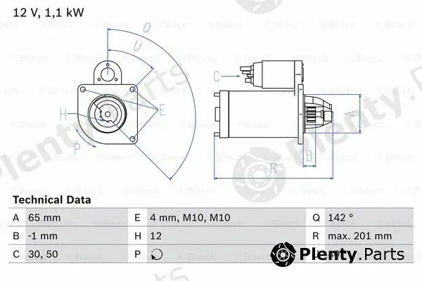 Bosch 0986021741 — Starter