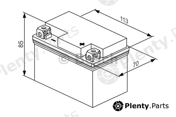 Bosch 0986122601 — Starter Battery LI-ion