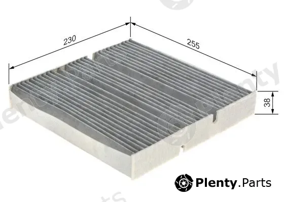 Bosch 1987435609 — Filter, cabin air
