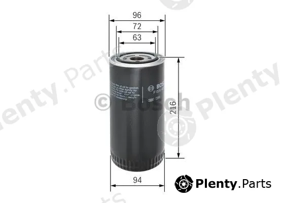 Bosch F026407110 — Filter, operating hydraulics