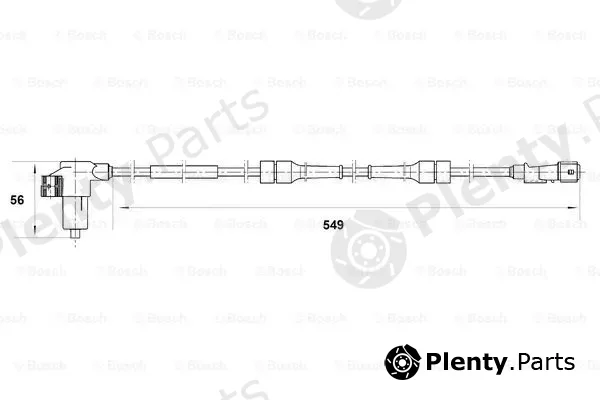 Bosch 0265006199 — Sensor, wheel speed