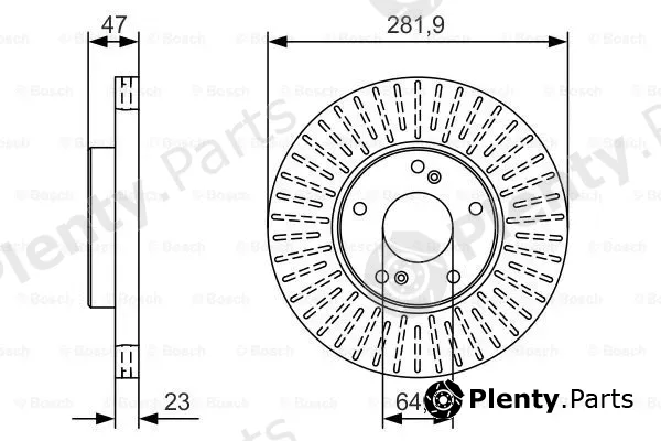 Bosch 0986479A99 — Brake Disc