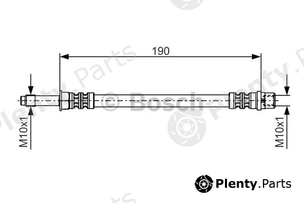 Bosch 1987476310 — Brake Hose
