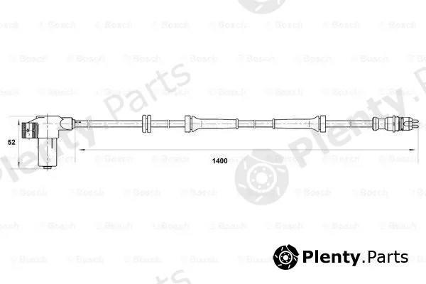 Bosch 0265006427 — Sensor, wheel speed