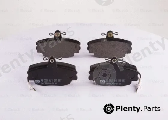 Bosch 0986BB0484 — Brake Pad Set, disc brake