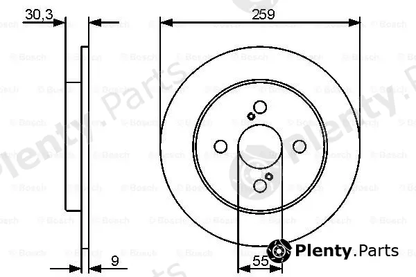 Bosch 0986479420 — Brake Disc