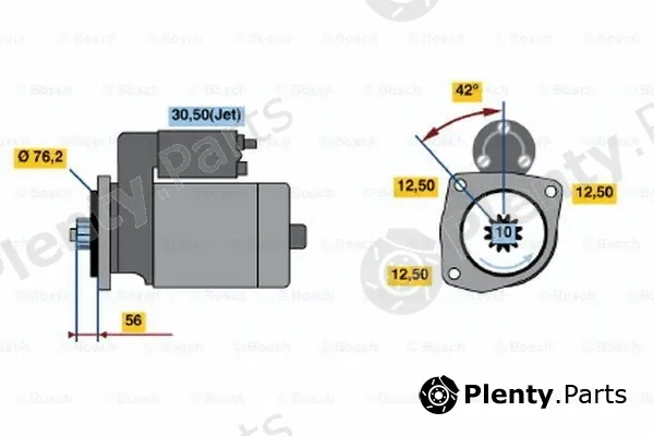 Bosch 0001122400 — Starter