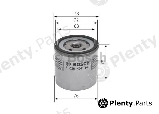 Bosch F026407143 — Oil Filter