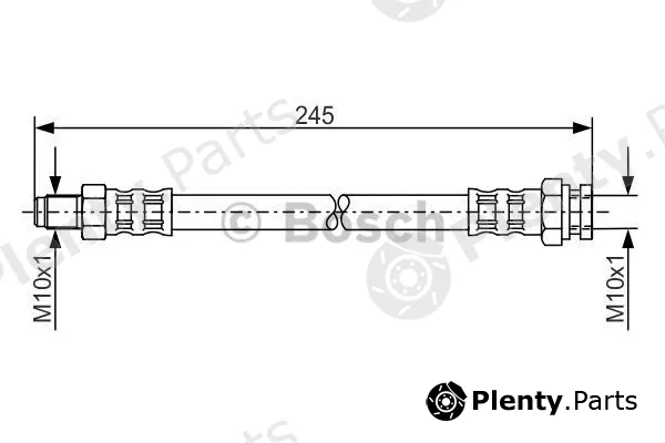Bosch 1987476876 — Brake Hose