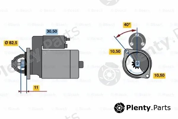 Bosch 0986012101 — Starter