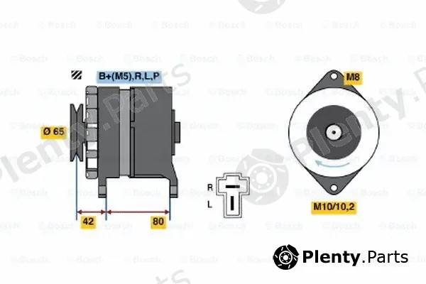 Bosch 0986032641 — Alternator
