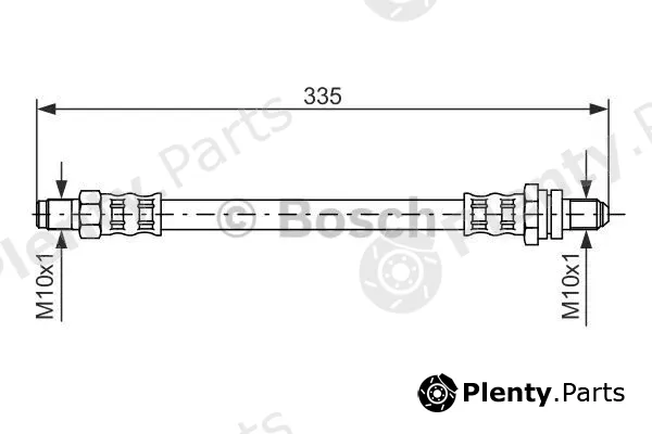 Bosch 1987476600 — Brake Hose