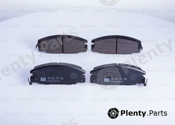 Bosch 0986BB0182 — Brake Pad Set, disc brake