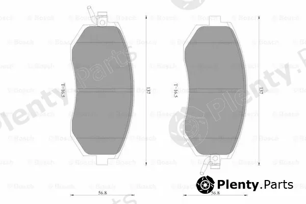 Bosch 0986AB3508 — Brake Pad Set, disc brake