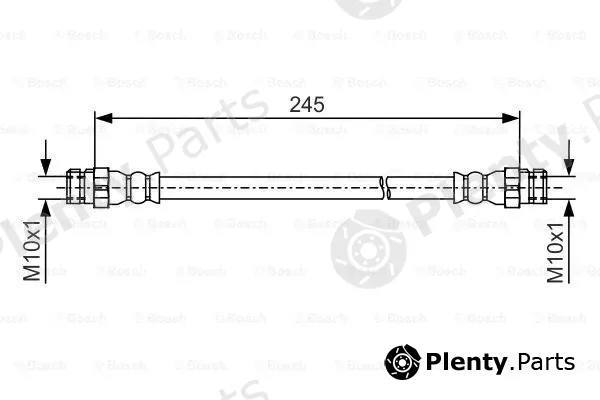 Bosch 1987481457 — Brake Hose