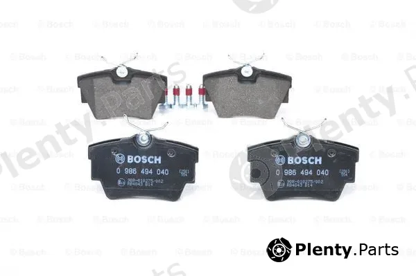 Bosch 0986494040 — Brake Pad Set, disc brake