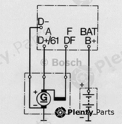 Bosch 0190350049 — Alternator Regulator