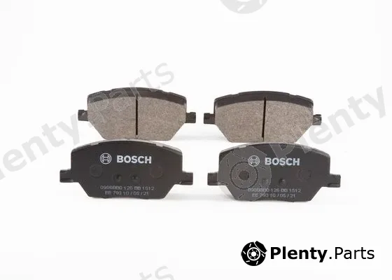 Bosch 0986BB0126 — Brake Pad Set, disc brake