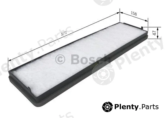 Bosch 1987431156 — Filter, cabin air