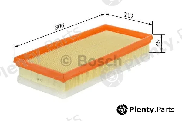 Bosch 1457433089 — Air Filter