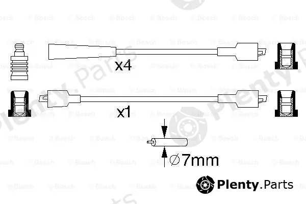 Bosch 0986356828 — Ignition Cable Kit