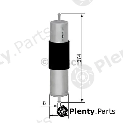 Bosch 0450906463 — Fuel Filter