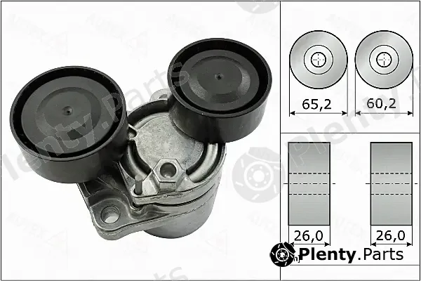 Autex 654986 — Belt Tensioner, V-ribbed belt