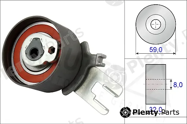 Autex 654825 — Tensioner Pulley, timing belt