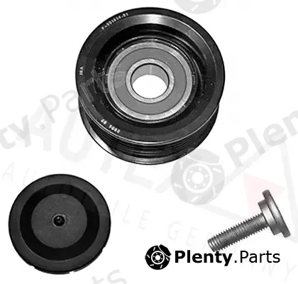 Autex 651180 — Deflection/Guide Pulley, V-ribbed belt
