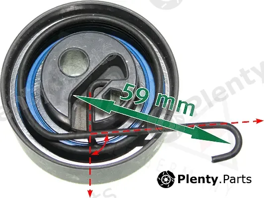 Autex 654530 — Tensioner Pulley, timing belt