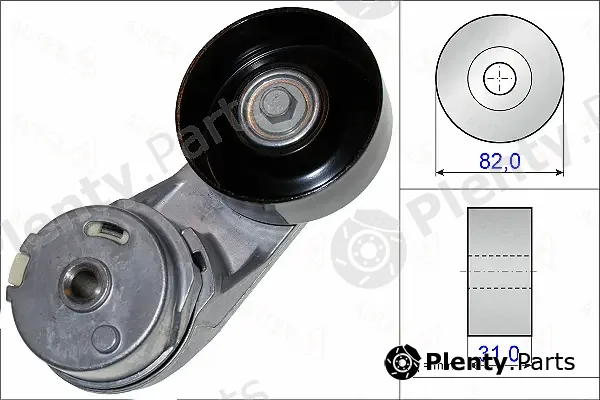 Autex 655000 — Belt Tensioner, V-ribbed belt