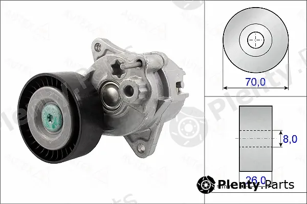 Autex 654917 — Belt Tensioner, V-ribbed belt