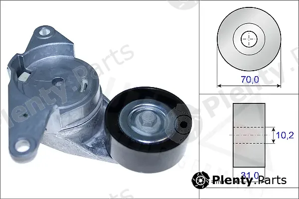 Autex 654847 — Belt Tensioner, V-ribbed belt