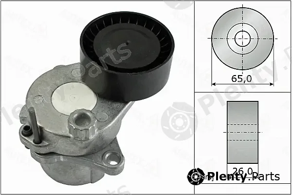 Autex 654987 — Belt Tensioner, V-ribbed belt