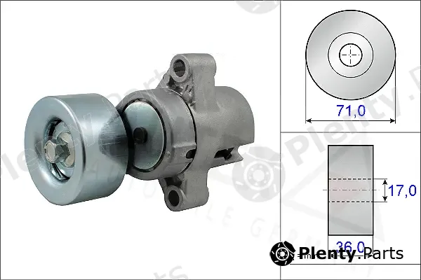 Autex 654813 — Belt Tensioner, V-ribbed belt