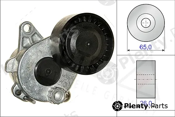 Autex 654839 — Belt Tensioner, V-ribbed belt