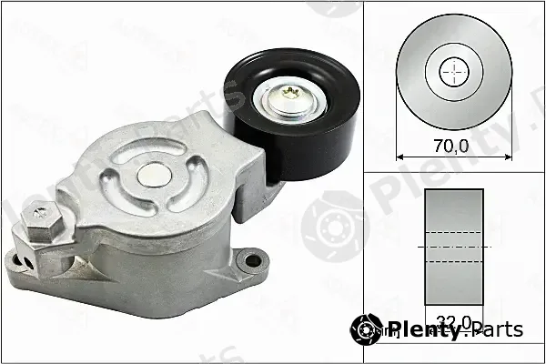 Autex 655039 — Belt Tensioner, V-ribbed belt